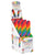 Jumbo Rainbow Cock Pops - Display of 6