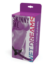 Wet Dreams Skinny Me 7' Strap on w/Harness - Purple