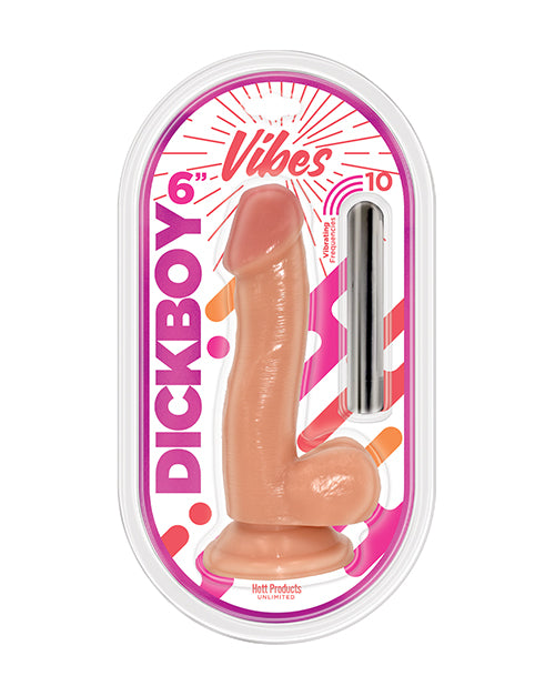 Dick Boy Vanilla Lovers 6' Vibe Bullet