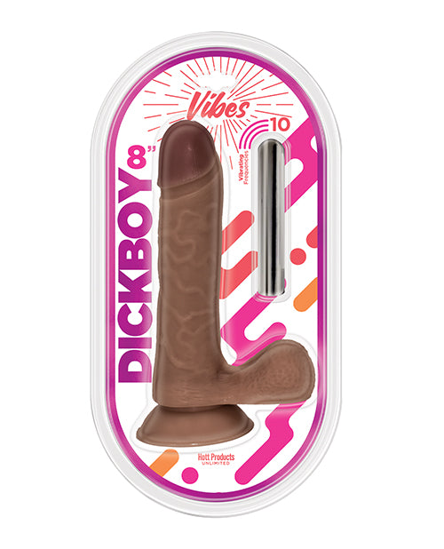 Dick Boy Chocolate Lovers 8' Vibe Bullet
