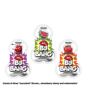 BJ Bang Oral Sex Popping Candy Display - 3 Assorted Flavors,  Display of 72 pcs