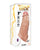 Skinsations Thick Dick Vibrating Sleeve w/Remote Control Multi-Function - Vanilla