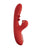 Tickler Wiggling G-Spot Vibrator & Tapping Clitoral Stimulator - Red