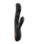 GEM Twin Balls Rabbit Vibrator - Black