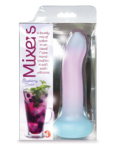 Glittergasm 8.5" Dildo - Red/Orange/Gold