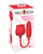Wild Rose & Thruster Vibrator - Red