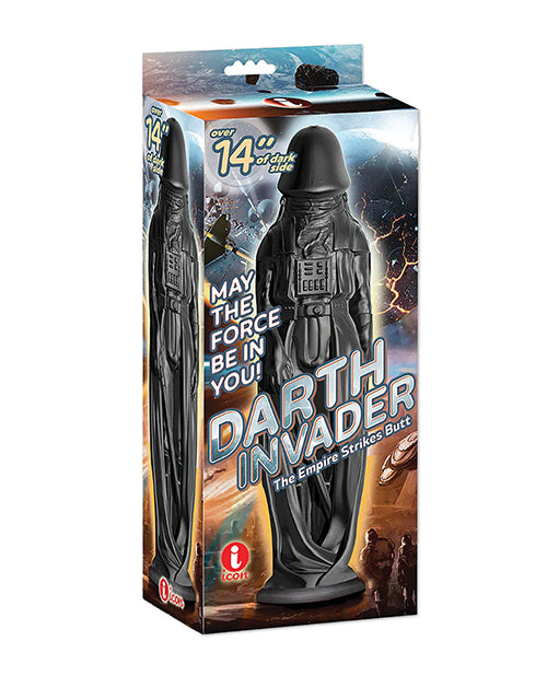 Icon Brands Darth Invader 15' Dildo - Black