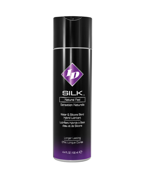 ID Silk Natural Feel Lubricant - 4.4 oz Flip Cap Bottle