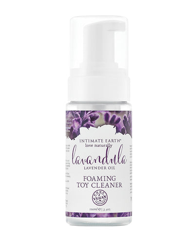Intimate Earth Foaming Toy Cleaner - 100 ml Lavandula Lavender Oil and Rosemary Extracts