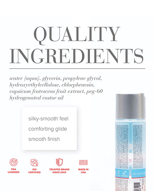 JO H2O - Warming Lubricant 4 oz