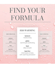 JO H2O - Warming Lubricant 4 oz