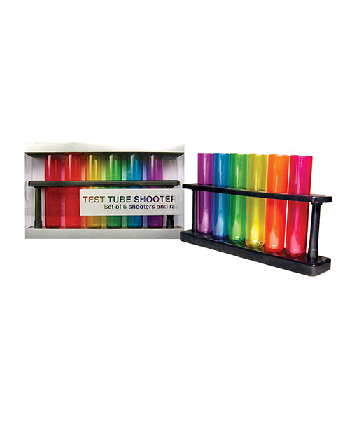 Acetate Test Tube Shooters - Set of 6