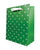 Polka Pot Gift Bag - Green/White