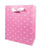 Polka Pot Gift Bag - Pink/White
