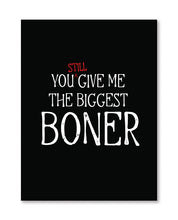 Biggest Boner Greeting Card