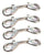 KinkLab Nickel Plated Snap Hooks - Pack of 4