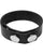 KinkLab Leather 3 Snap Cock Ring
