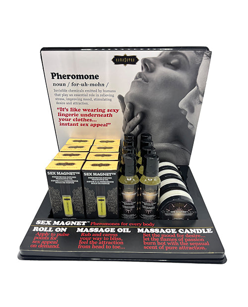Kama Sutra Sex Magnet Pheromone Prepack Display - Display of 20