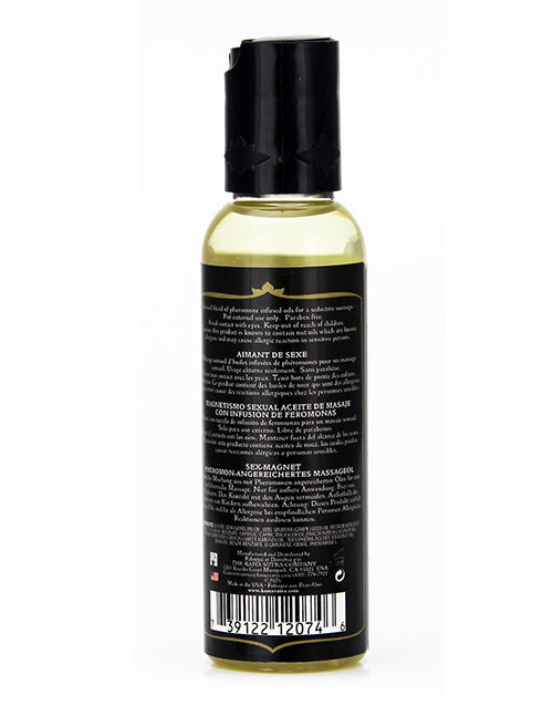 Kama Sutra Sex Magnet Pheromone Massage Oil - Leather