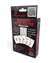 Naughty Stick Figure Playing Cards
