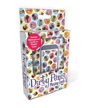 Dirty Penis Waterproof Playing Cards w/Plastic Case