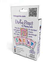 Dirty Penis Waterproof Playing Cards w/Plastic Case