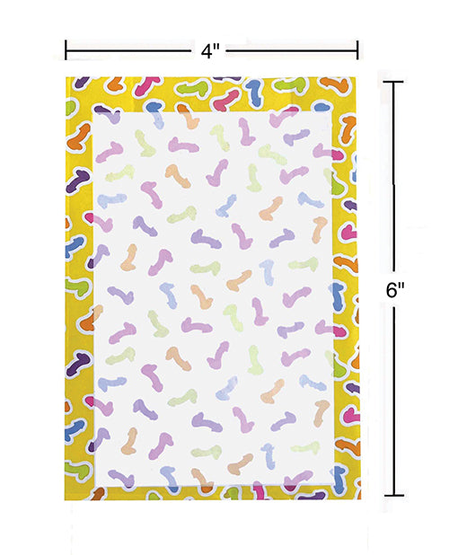 Super Fun Penis Notepad - 100 Sheet Notepad