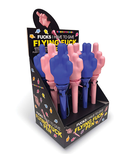 Fucks I Have to Give Flying Fuck Pen - 12 pc Display