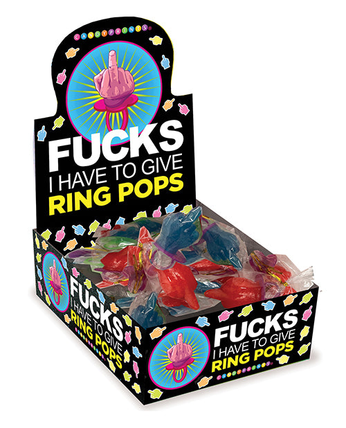 Fuck I Have to Give Ring Pop - 30 pc Display