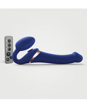 Strap On Me Multi Orgasm Bendable Strapless Strap On Medium - Night Blue
