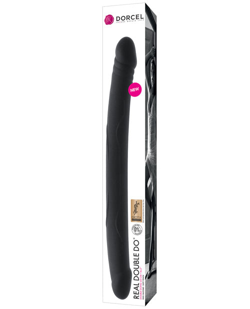 Dorcel Real Double Do 16.5' Dong - Black