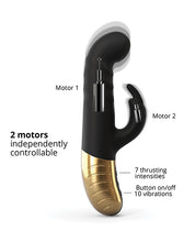 Dorcel G-Stormer Thrusting G Spot Rabbit - Black/Gold