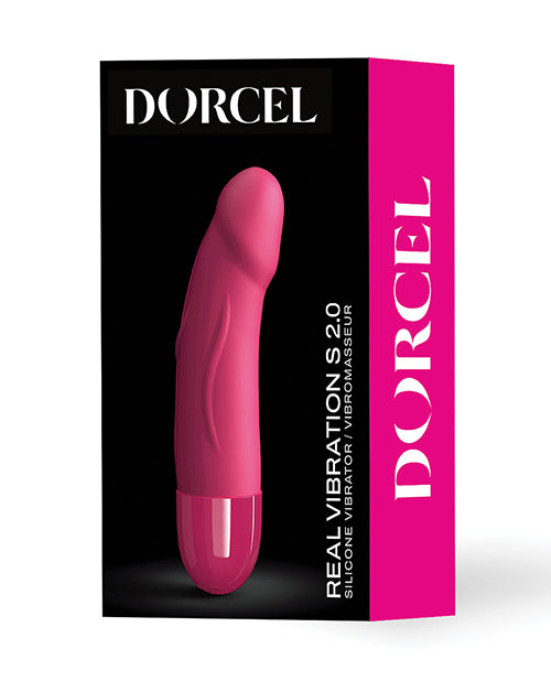 Dorcel Real Vibration S 6' Rechargeable Vibrator - Pink