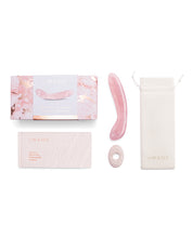 Le Wand Crystal G-Wand Stimulator - Rose Quartz