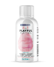 Swiss Navy 4 in 1 Playful Flavors Cotton Candy - 1 oz