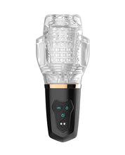 The Male Rose 2 Sucking & Vibrating Blow Job Sucker - Black