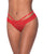 Ooh La Lace Peek-a-Boo Cheeky Panty Red L/XL