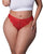 Sugar High Split Crotch Panty - Red QN