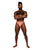 Rude Awakening Mesh Strap Thong Neon Orange S/M