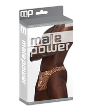 Male Power Wonder Thong Animal Print L/XL