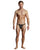 Male Power Rip off Thong w/Studs Black S/M