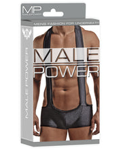 Male Power Sling Short Black L/XL