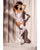 Lace Peek a Boo Teddy White L/XL