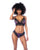 Night Butterfly Lace and Mesh 2 pc Set - Black S/M