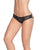 Lace Panty w/Back Cage Black XL