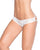 Lace Panty w/Back Cage White LG