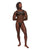 Leather Aries Single Ring Harness Black O/S