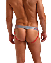 100% Silk Jock Strap Red S/M