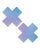 Neva Nude Chameleon Color Changing X Factor Pasties - Pastel Blue