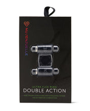 Nu Sensuelle Double Action Cockring 2x7 Function - Black